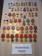 USSR/Russia Medals 54 pcs. set in perfect(not used) and good used condition 6 picture