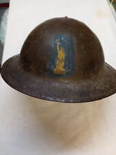 WWI 77th Div. steel helmet made in England picture