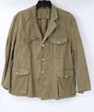 Former japanese Army nakata Replica jacket mens 1 Tokyo ueno golden button green picture