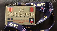 World War Two Guide To U.S. Navy Insignia Book - Good Shape W/ New Navy Lanyard picture