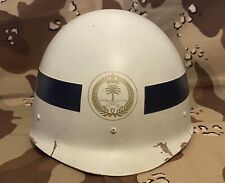 Original Desert Storm/Iraq War Era Saudi Arabian Military Police MP Helmet picture