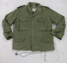 Alpha Industries Military Cold Weather Field Coat Jacket Large Short M65 OG 107 picture