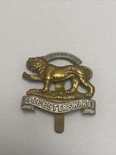 WW2 The Leicestershire Regiment Cap Badge picture