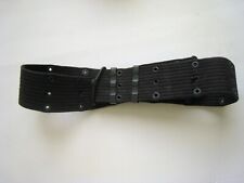 Military style Pistol Belt - Black picture