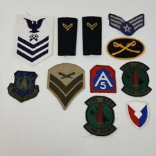 Lot Of 11 Assorted Vintage USA Military Patches picture