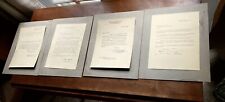 1918 WW1 Letters of  Commendation Soldier Influenza Outbreak Camp Zachary Taylor picture