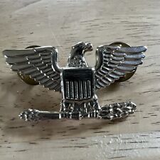 US Navy Eagle Shield Hat Cap Lapel Pin Device - USN Military Insignia picture