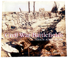 Civil War Battlefields Then and Now James Camp Jr. 2002 Hardcover Book picture