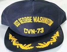 Pre Owned USS GEORGE WASHINGTON CVN-73 Embroidered Cap picture