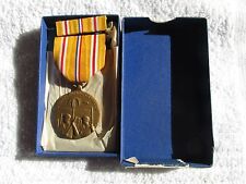 WW2 Asiatic Pacific Campaign medal Mint original box  w/ribbon bar super nice  picture