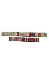 WWII WW2 Japanese Military Army 5 Medal Ribbon Bar IJA picture