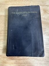 Vintage Navy Bluejackets Manual 1940 10th Edition United States Naval Institute picture
