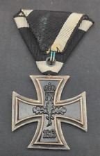 WWI German Iron Cross Second Class medal with triangular mounted ribbon. picture