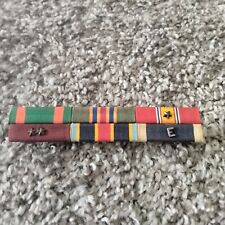us military ribbons and medals mounted and name tags  picture