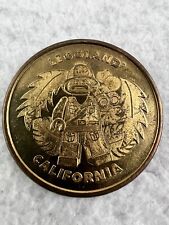 Legoland Coin Gold Plated RARE 2013 picture