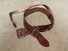 ORIGINAL WWI US ARMY OFFICER M1917 SAM BROWNE FIELD BELT & STRAP-FITS TO 38 IN picture