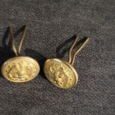 Vintage Brass US Navy Uniform Buttons/Cuff Links -  1/2