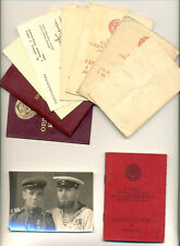 Soviet Russian USSR Nachimov Medal #2960 w/ Document picture