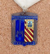 Vintage Instituto Patria Deportes Medal Enamel Metal picture