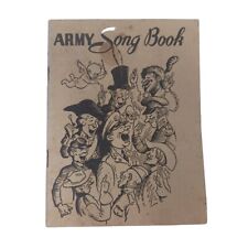 Vintage 1941 Army Song Book picture