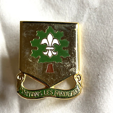 US Army Unit Crest Pin Badge 101st Support Battalion DUI picture