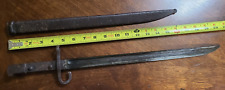 WW2 Relic Condition Japanese Type 30 Bayonet And Sheath For Project Or Parts picture