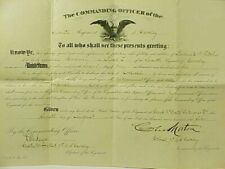 3 Warrants (Promotions) For CORPORAL & SARGENT - 7th U.S. CAVALRY picture