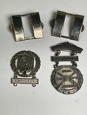 Set of 4 Medals Military/Marksman Pins Vintage picture