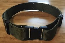 Army Pistol Belt ~Olive Green ~US Military ALICE Web Gear ~Large picture