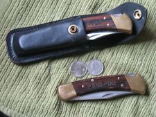 U.S. NAVY BUCK KNIFE AWARD #110 IN SHEATH. FOLDABLE BLADES. PLUS EXTRA. picture