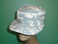US Military Issue Army Combat Uniform ACU UCP Camouflage Patrol Hat Cap Sz 7-1/8 picture