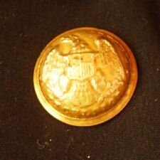 Vintage Brass Civil War Military Replica Button Eagle-1960's picture