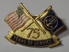 United States Navy League 75 Years Of Service Anniversary Pin 1902-1977 USNL picture