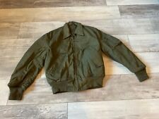 US Military Cold Weather Combat Jacket High Temperature Resistant Green SZ S/S picture