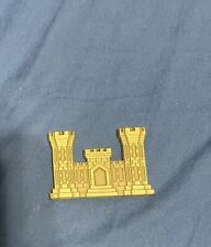 Gold US Army Engineer Castle Medallion picture