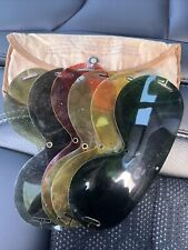 US WW II Air Force B8 Flying Goggles Polaroid Lenses 6 Pack With Case Vintage picture