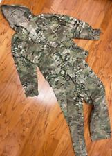 US Military Multi Cam 2 Part Lined Rain Suit (Large)- Used Surplus picture
