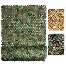 13-26Ft Military Woodland Camouflage Netting Cutable Camo Net Camping Hunting picture
