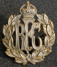 WWI Royal Flying Corps Cap Badge Maker Marked Roden Bros Toronto Canada 1917 picture