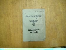 ww2 german documents, id's & naturalzation papers...same person.. picture