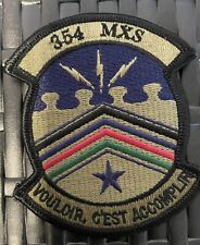 USAF US Air Force 354th Maintenance Squadron Patch Eielson Fairbanks Alaska picture