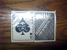 2 Vietnam War Card  Ace of Spades Death Psyops Warfare Plastic Covered 2 EACH picture