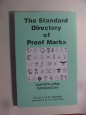 THE STANDARD DIRECTORY OF PROOF MARKS By Gerhard Wirnsberger picture