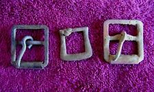 (3) BRASS BUCKLES FOUND IN EXTICT TOWN OF PORT HUDSON, LOUISIANA picture