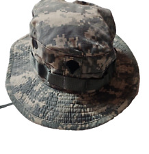US Army Combat Bucket Sun Hat Digital Camo Boonie Size 7 3/4 picture