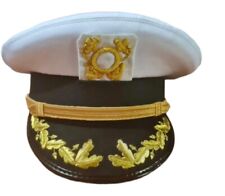 Lancaster Boat Skipper Yachting Captain Peak Cap Officer Hat picture