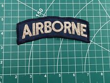 Vietnam Era 82nd Airborne Rocker Patch Large SIze Tour Jacket? picture