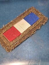 WWII US Army Bullion Theater Made Bullion Philippines PUC Ribbon Bar L@@K picture