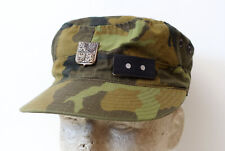 CZECH ARMY original SUMMER FIELD CAP in Vz95 camo Sz 56-57 nice condition inv# G picture