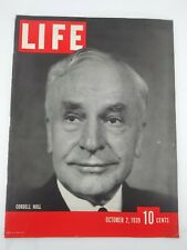 Life Magazine Cordell Hull October 2, 1939 WW2 Vintage Advert picture